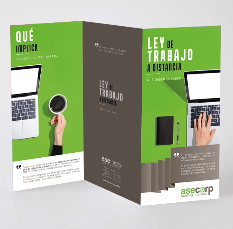Diseño de folleto