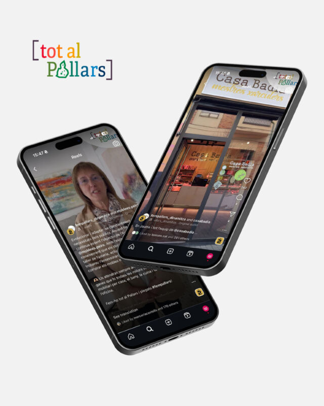 Estar present a les xarxes socials ja no és una opció, és una necessitat. És la manera més fàcil i directa per connectar amb els teus clients, ensenyar els teus serveis i donar-te a conèixer a nous públics. 

Com aquest cas ⬇️ 
En dues fases, vam crear un conjunt de vídeos dels diferents comerços locals del #PallarsJussà per donar veu als seus negocis a través del perfil comercial @fempallars_dinamitza

👀 Us animem a entrar al seu perfil i veure l'essència de cada comerç i tot el que es pot trobar al Pallars! 

#badabadoc #badabadocomunicacio #videos #xarxessocials #manlleu